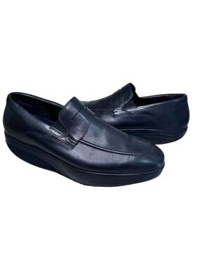 MBT Asante 6 Black Shoes Loafers Men's 42/8-8.5M (400283-03)